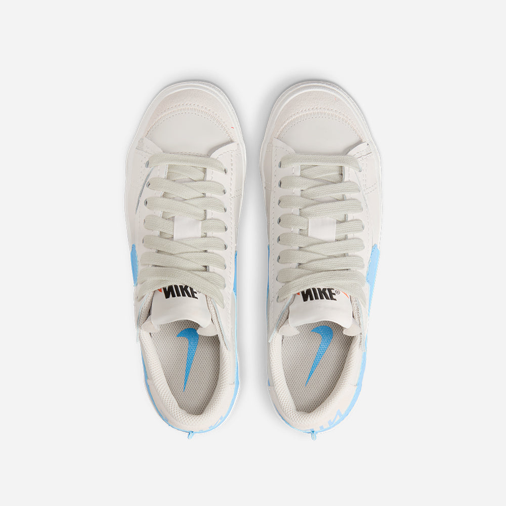 Giày Thời Trang Nữ Nike Blazer Lo'77 Jumbo - Xám - Hình ảnh 12