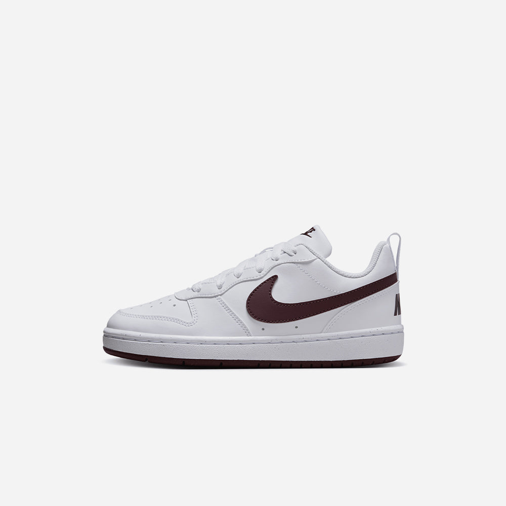 Giày Sneaker Bé Trai Nike Court Borough Low Recraft (Gs) - Trắng - Hình ảnh 4