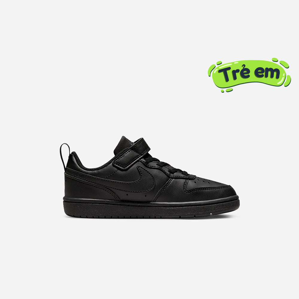 Giày Thời Trang Bé Trai Nike Court Borough Lorecraft (Ps) - Đen - Hình ảnh 2