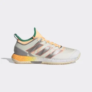 Giày Tennis Adidas Adizero Ubersonic 4 Off White/Acid Orange chính hãng (HQ8389)