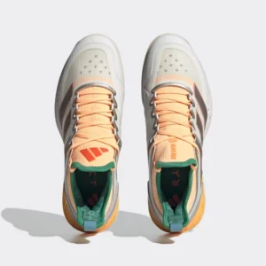 Giày Tennis Adidas Adizero Ubersonic 4 Off White/Acid Orange chính hãng (HQ8389)