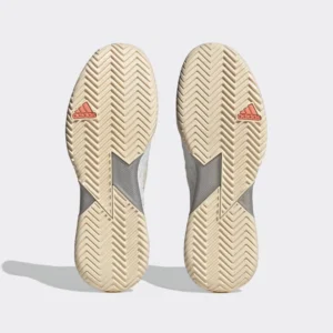 Giày Tennis Adidas Adizero Ubersonic 4 Off White/Acid Orange chính hãng (HQ8389)