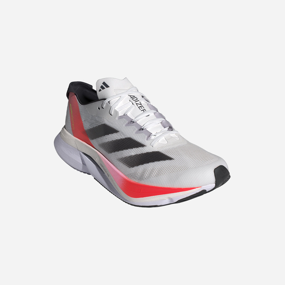 Giày Chạy Bộ Nam Adidas Adizero Boston 12 - Trắng - Hình ảnh 6