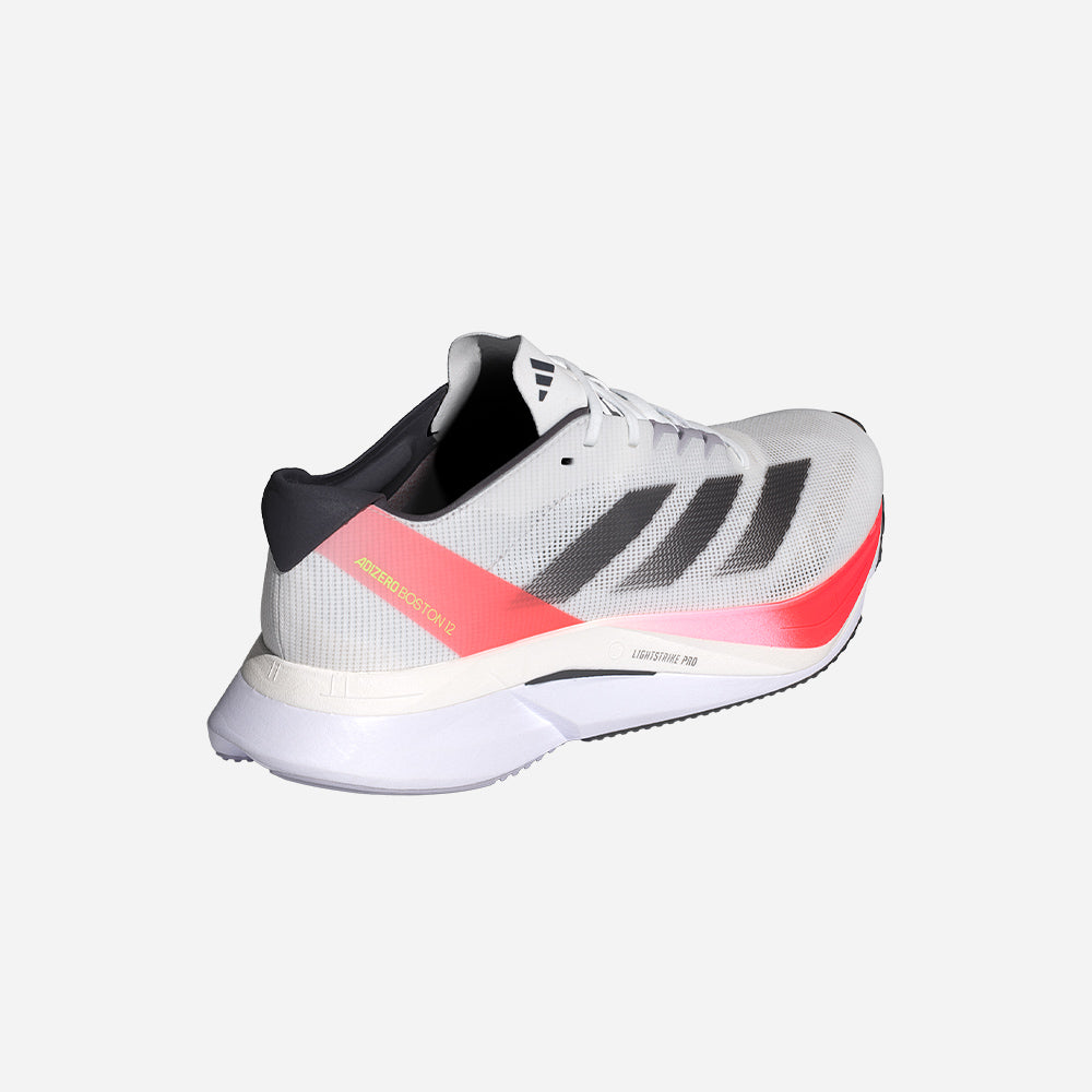Giày Chạy Bộ Nam Adidas Adizero Boston 12 - Trắng - Hình ảnh 11