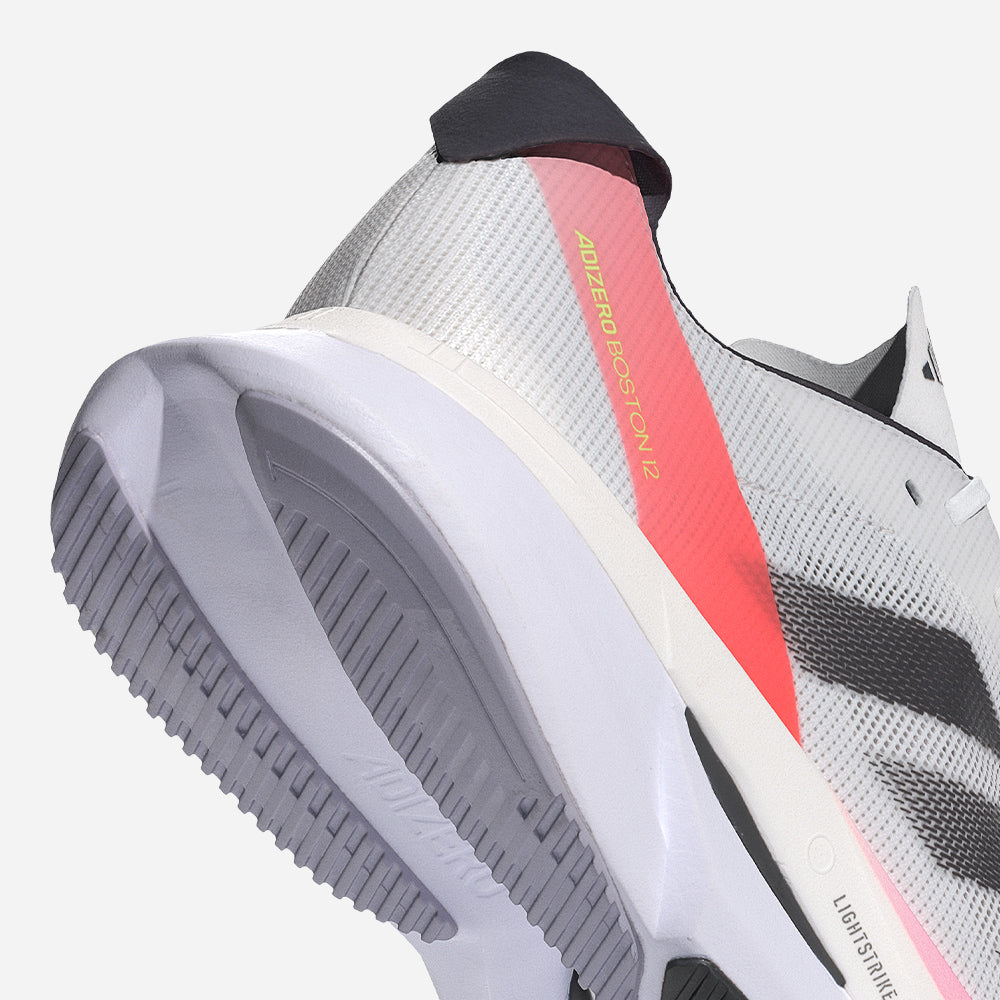 Giày Chạy Bộ Nam Adidas Adizero Boston 12 - Trắng - Hình ảnh 18