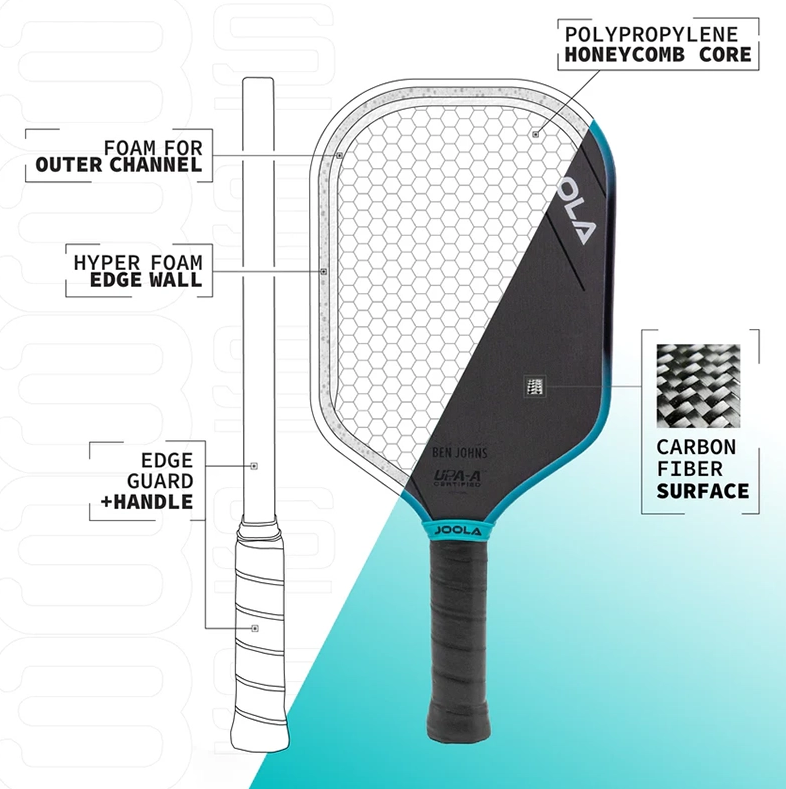 JOOLA Ben Johns Perseus 3 14mm – Vợt Pickleball Đỉnh Cao Cho Mọi Sân Đấu